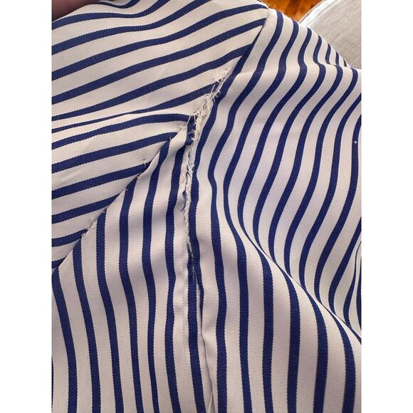 TUCKERNUCK Pomander Place Blue Striped Lottie Dress NWT Size Large - Picture 11 of 11